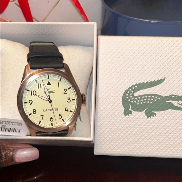 Lacoste Other - 🎊Lacoste Black and Gold Classic Watch